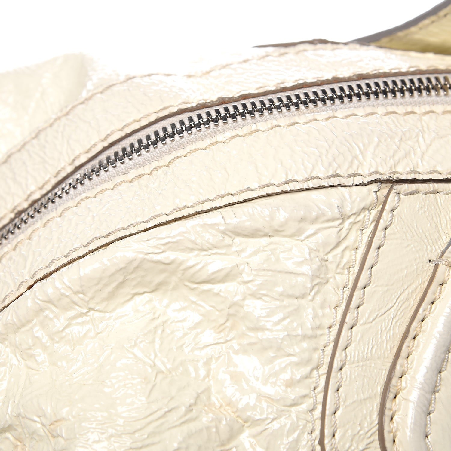 Givenchy Crinkled Patent Large Nightingale White 11 of 15