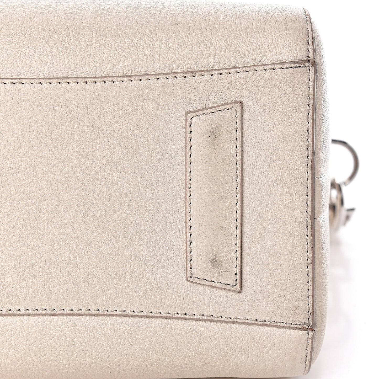 Sugar Goatskin Small Antigona Off White