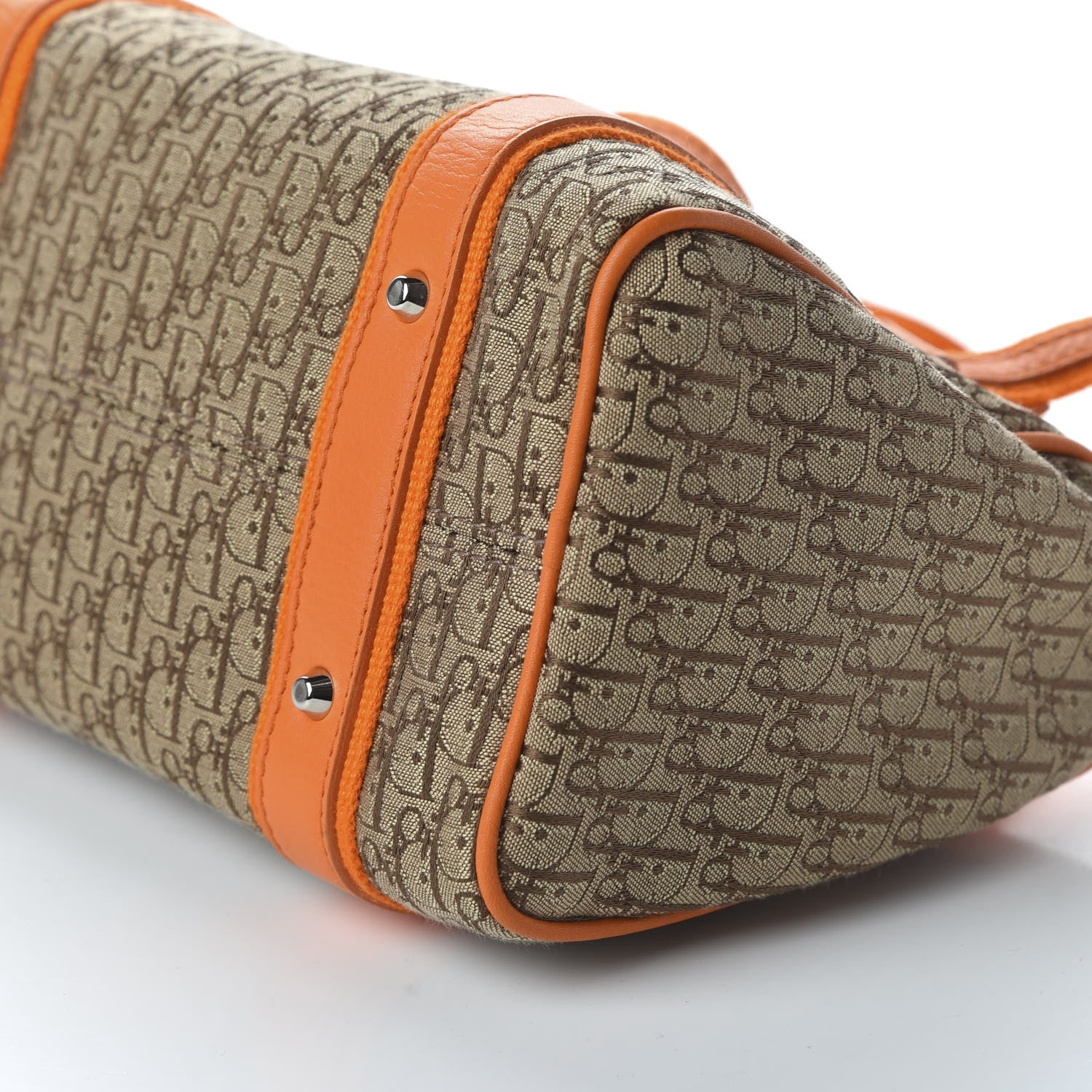 Christian Dior Diorissimo Bowler Orange 7 of 10