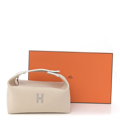 Hermes Canvas Small Bride-A-Brac Pouch Natural 27 of 28