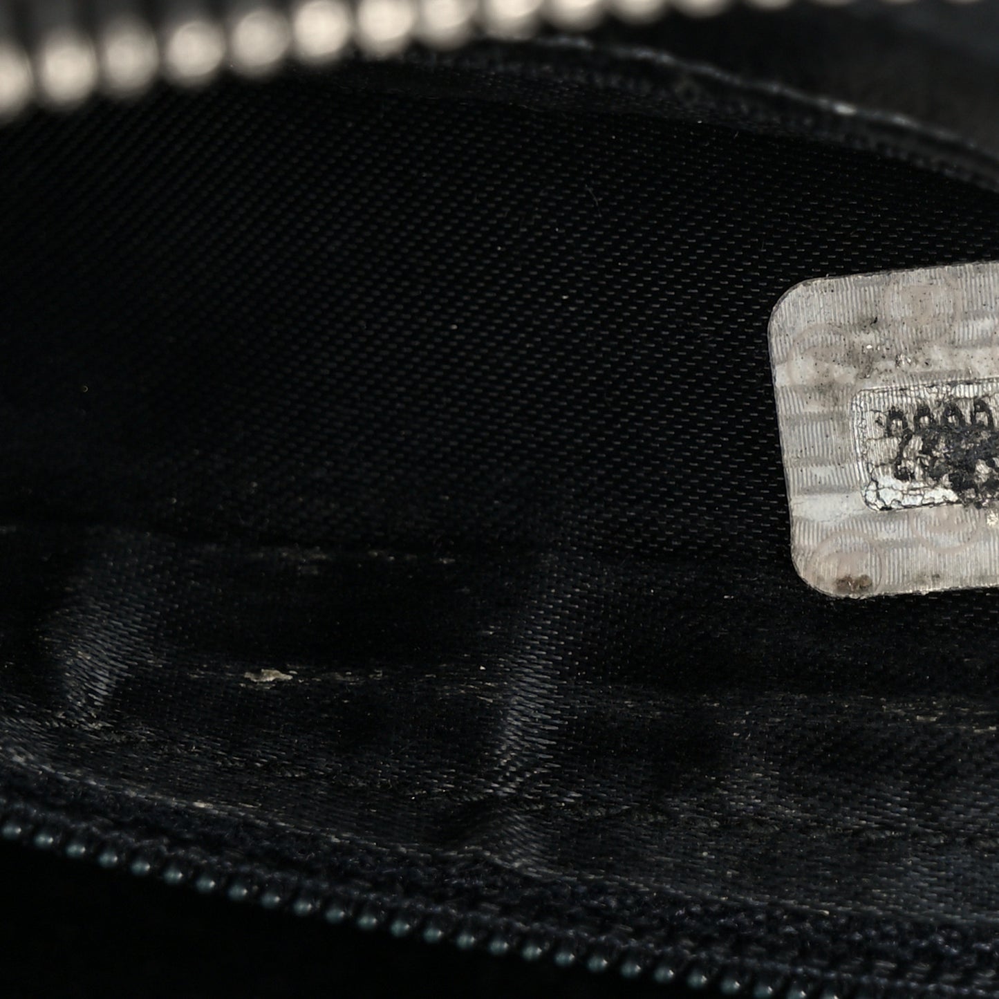 Lambskin Quilted Small Diamond CC Camera Case Black