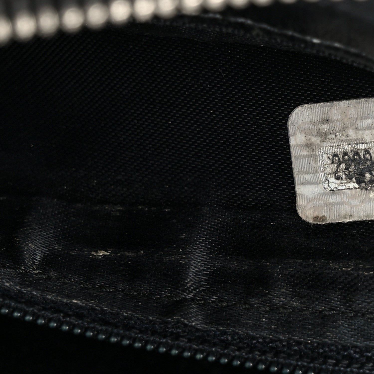 Chanel Lambskin Quilted Small Diamond CC Camera Case Black 8 of 11