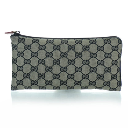 Gucci Monogram Zip Around Pouch Wallet 1 of 8