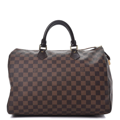 Louis Vuitton Damier Ebene Speedy 35 1 of 14