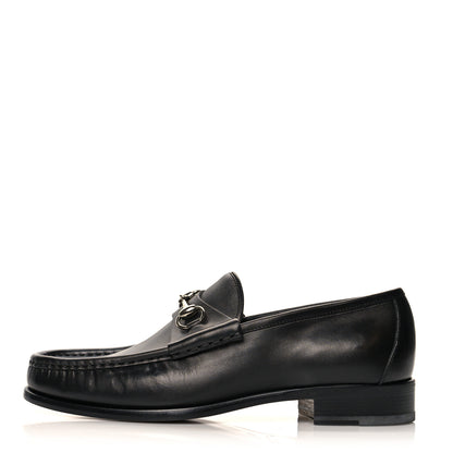 Gucci Calfskin Mens 1953 Horsebit Loafers 9 Black 1 of 11