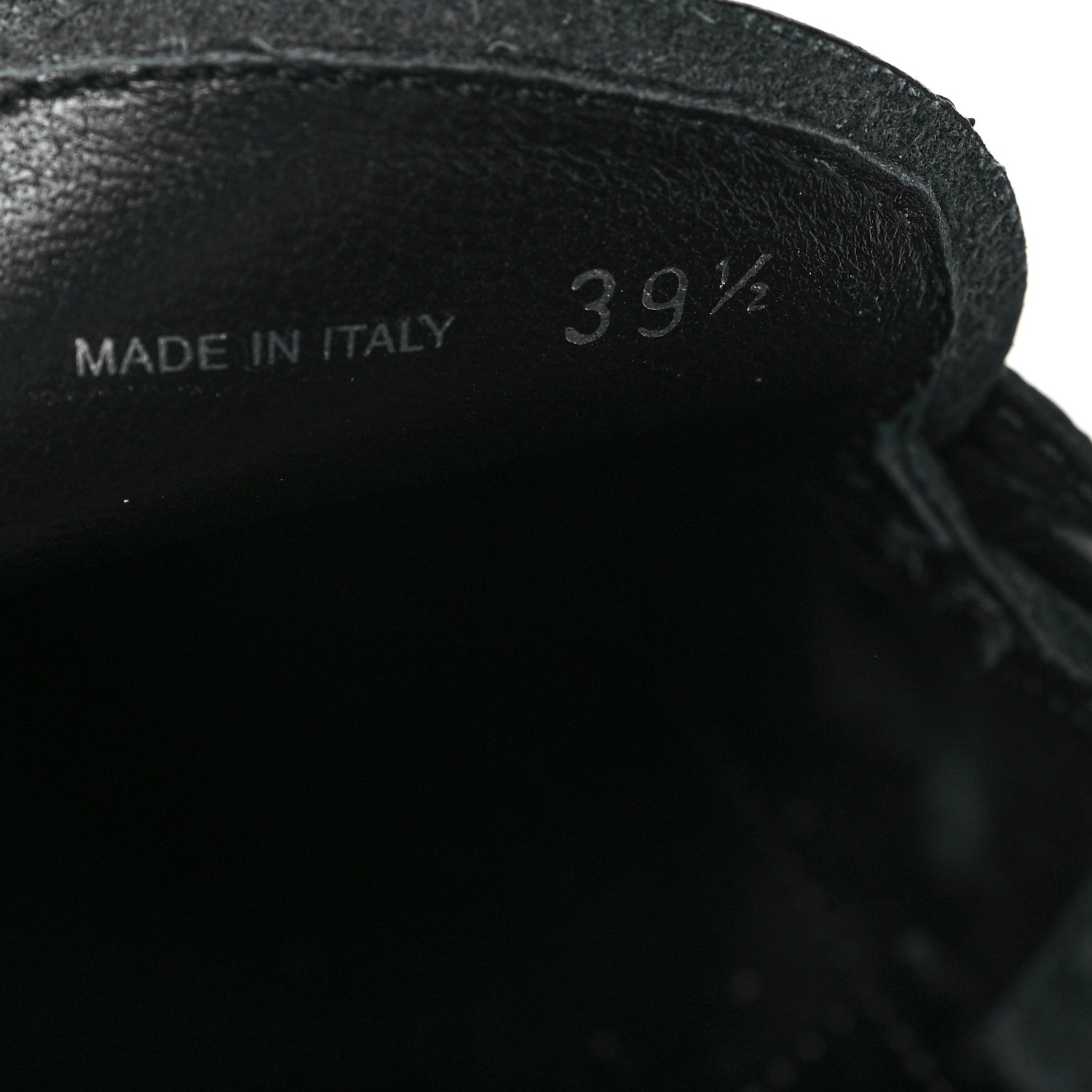 Prada Spazzolato Metal Triangle Logo 20mm Loafers 39.5 Black 9 of 11