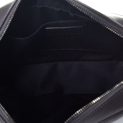 Saint Laurent Calfskin Matelasse Monogram Lou Camera Bag Asphalt 5 of 9
