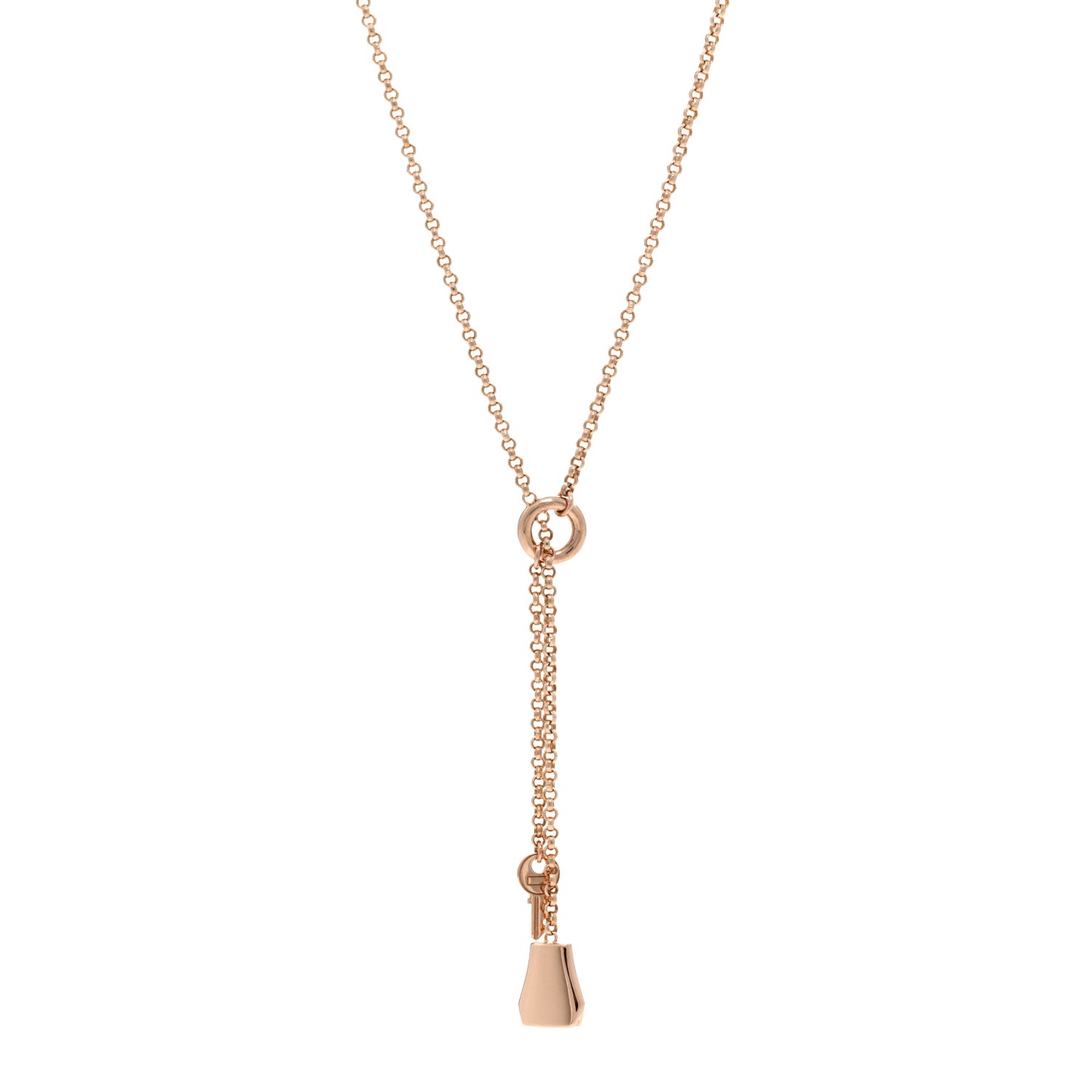 18K Rose Gold PM Kelly Clochette Necklace