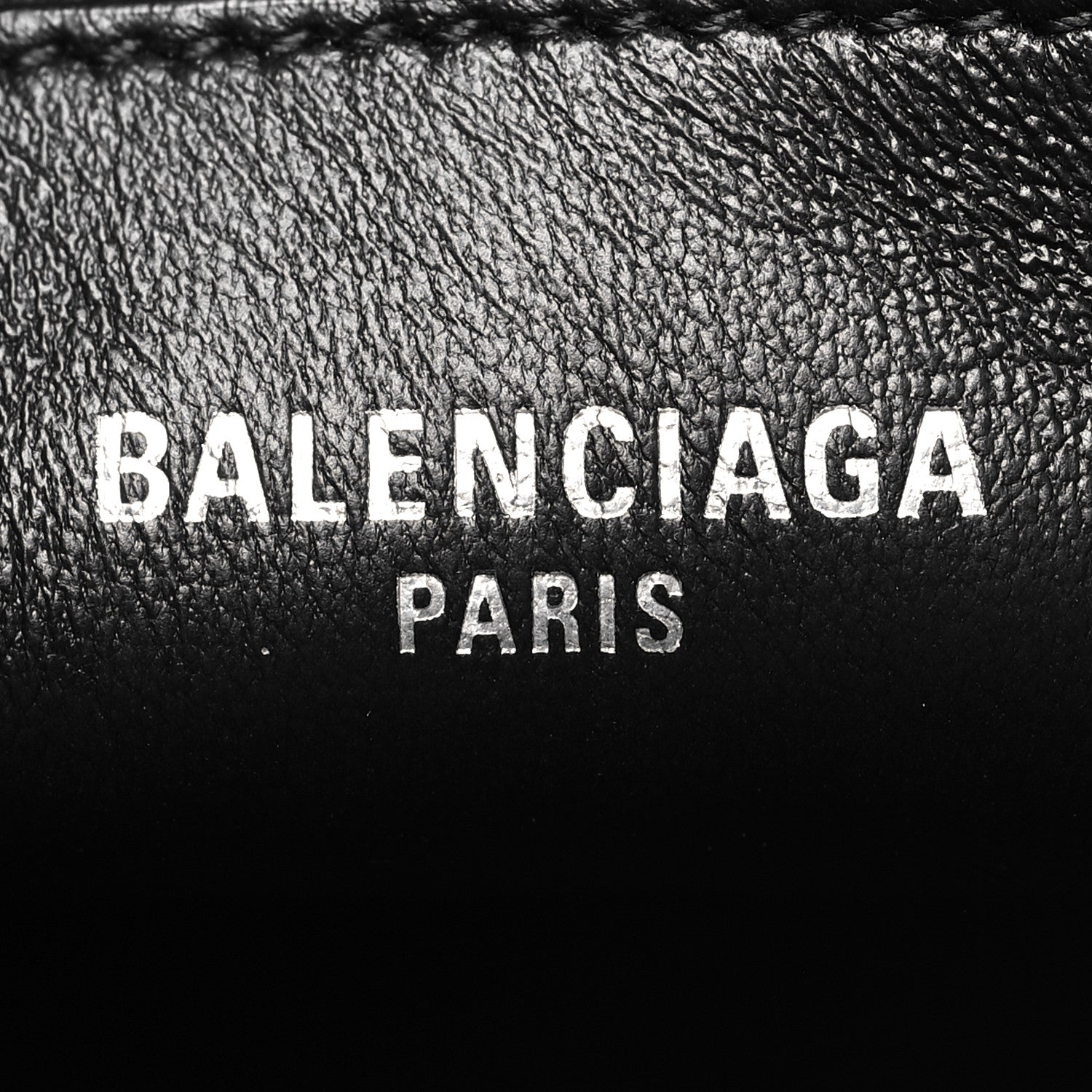 Balenciaga Grained Calfskin Small Locker Hobo Black 6 of 9