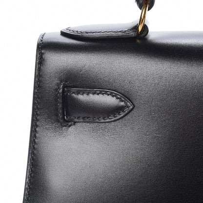 Hermes Box Kelly Sellier 28 Black 12 of 42