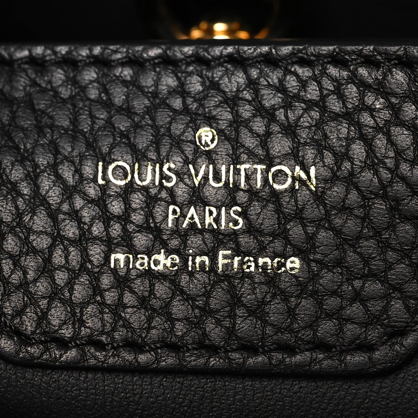 Taurillon Embellished Flower Crown Capucines PM Black