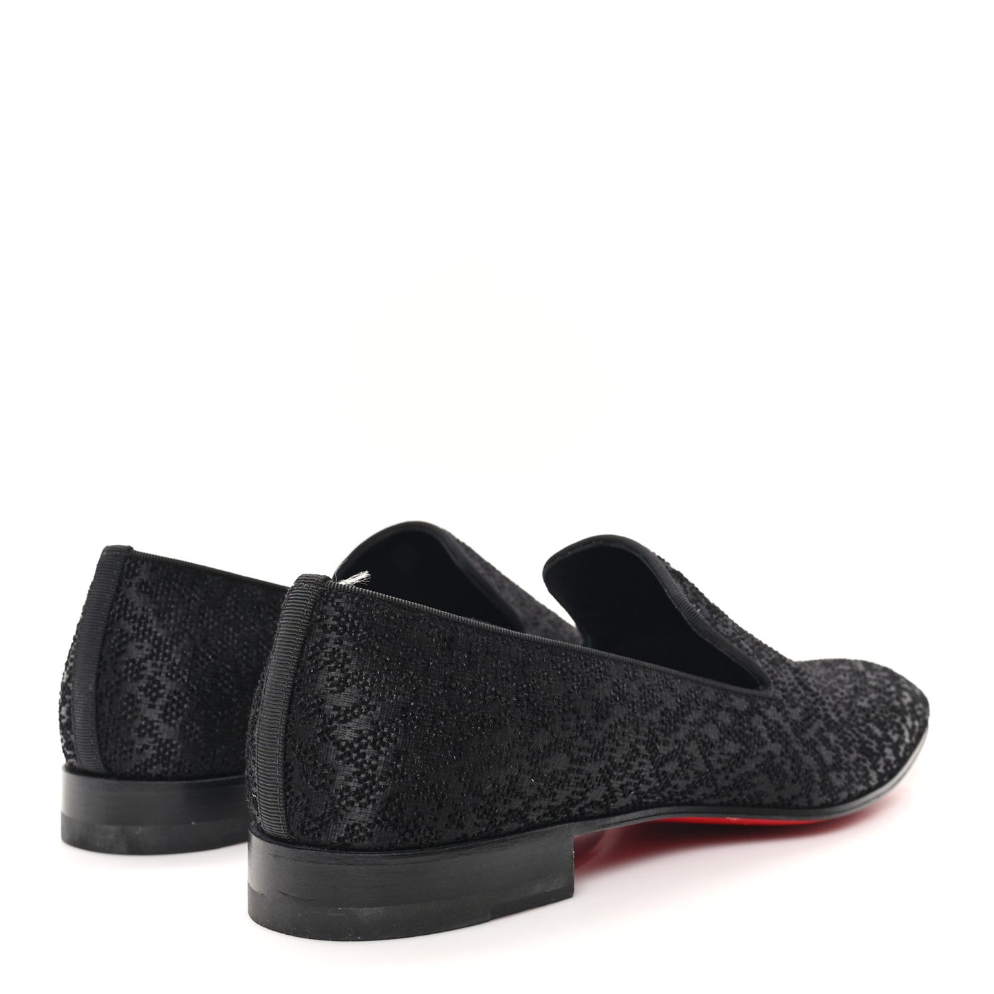 Tessuto Traviata Mens Dandelion Flat Loafers 43 Black