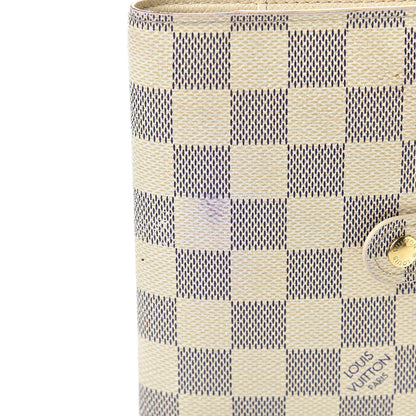 Louis Vuitton Damier Azur Small Ring Agenda Cover 11 of 19