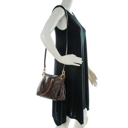 Louis Vuitton Monogram Pallas BB Black 2 of 9