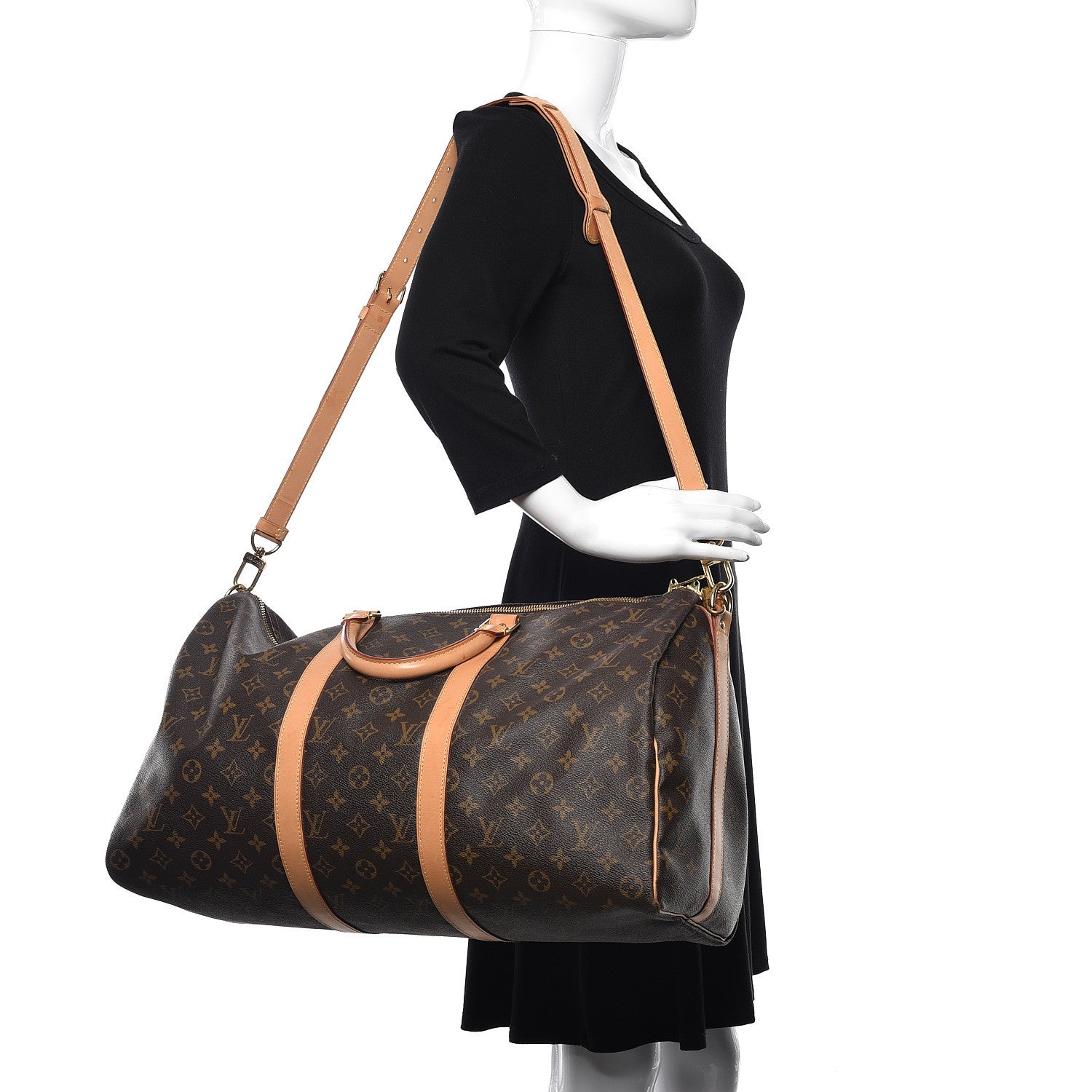 Louis Vuitton Monogram Keepall Bandouliere 50 2 of 10