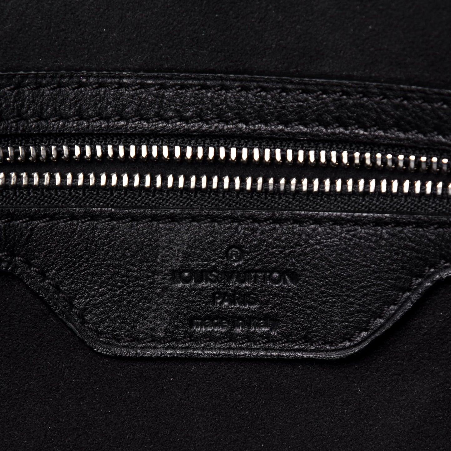 Monogram Lambskin Antheia Ixia MM Black