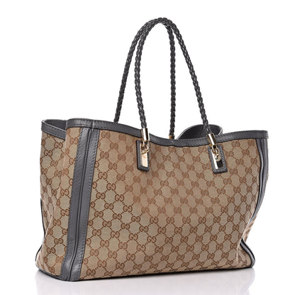 Gucci Monogram Medium Bella Tote Grey 3 of 13