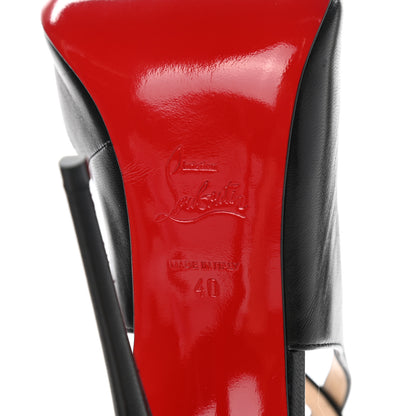 Christian Louboutin Shiny Nappa Marlenarock 120 Pumps 40 Black 6 of 9