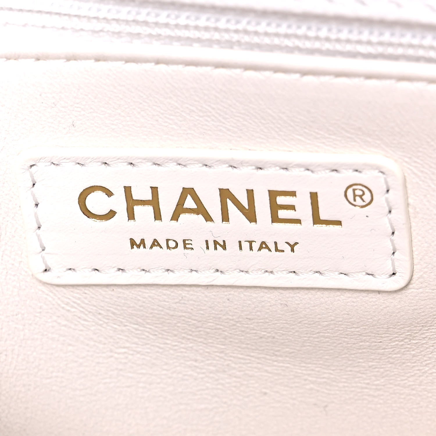 Chanel Caviar Quilted Mini Coco Handle Flap White 7 of 12