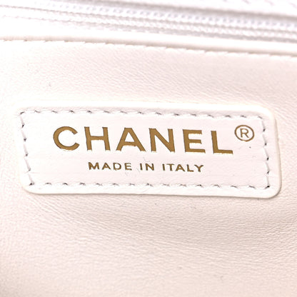 Chanel Caviar Quilted Mini Coco Handle Flap White 7 of 12