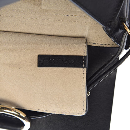 Chloe Suede Calfskin Mini Faye Shoulder Bag Black 7 of 14