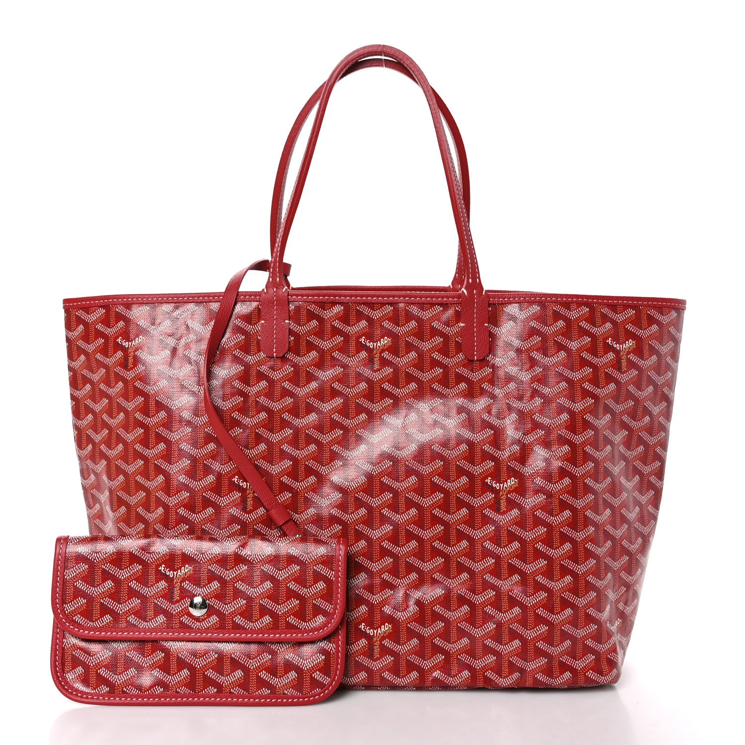 Goyard Goyardine Saint Louis PM Red 3 of 11