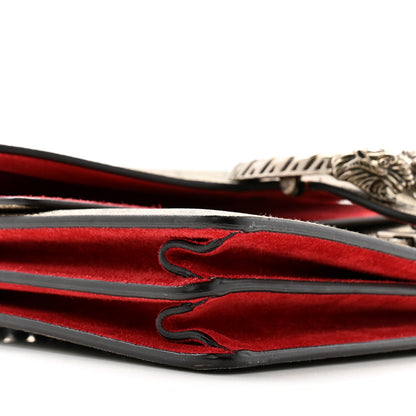 Gucci GG Supreme Monogram Small Dionysus Shoulder Bag Red 10 of 14