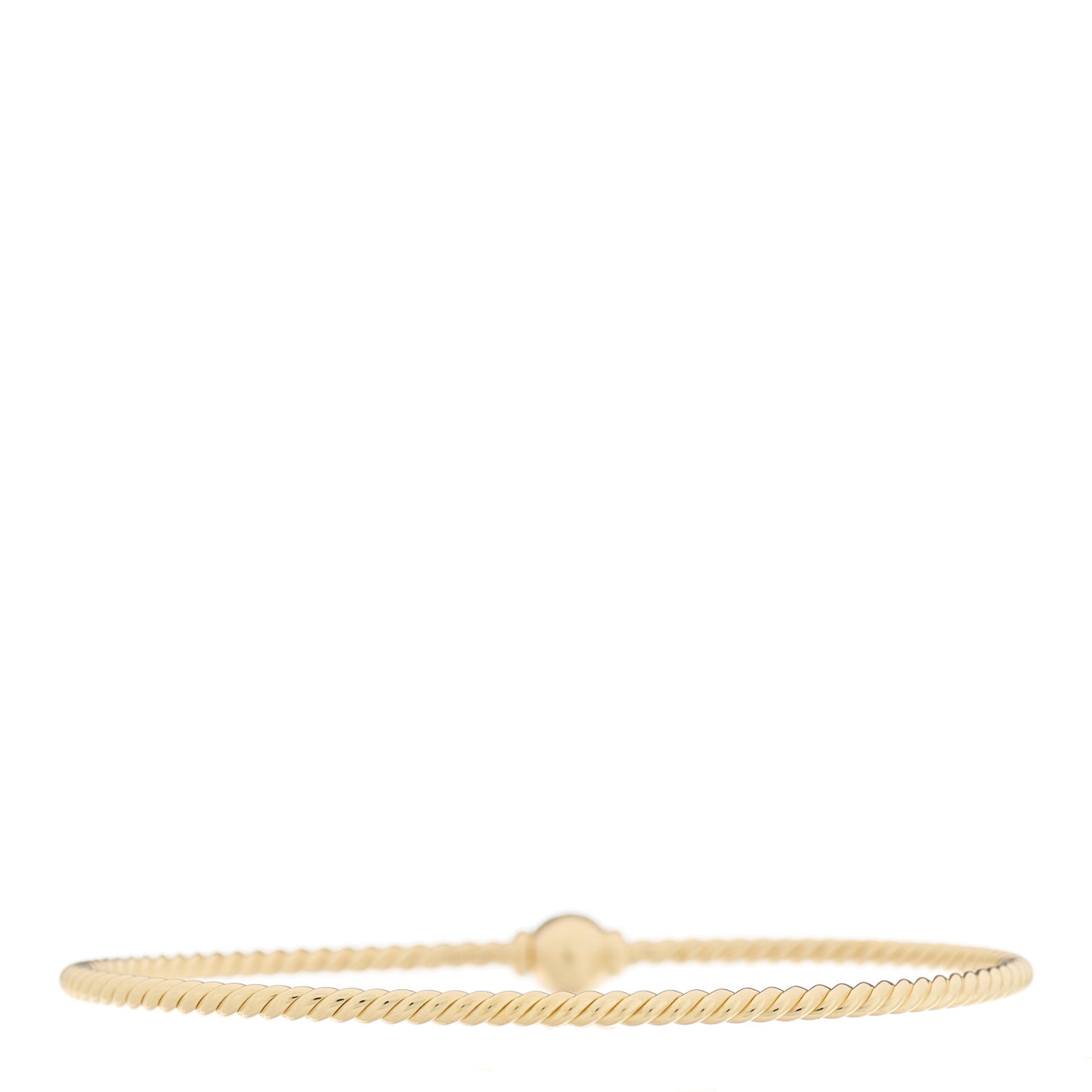 18K Yellow Gold Diamond 2.6mm Solari Center Station Bracelet