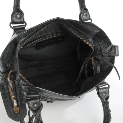 Balenciaga Agneau Classic Hardware Town Black 6 of 9