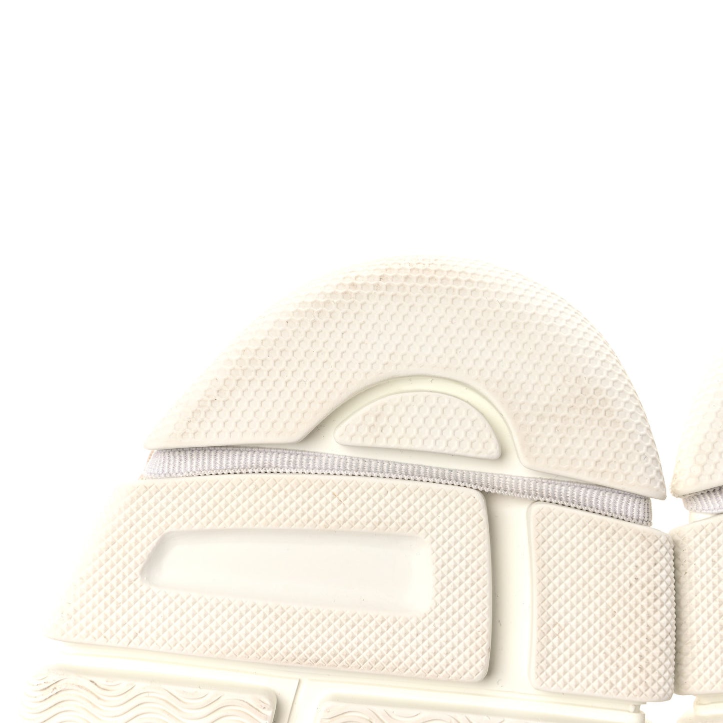 X SEGA Mesh Calfskin Suede Removable Crystals Womens Flashtrek Sneakers 36 Great White