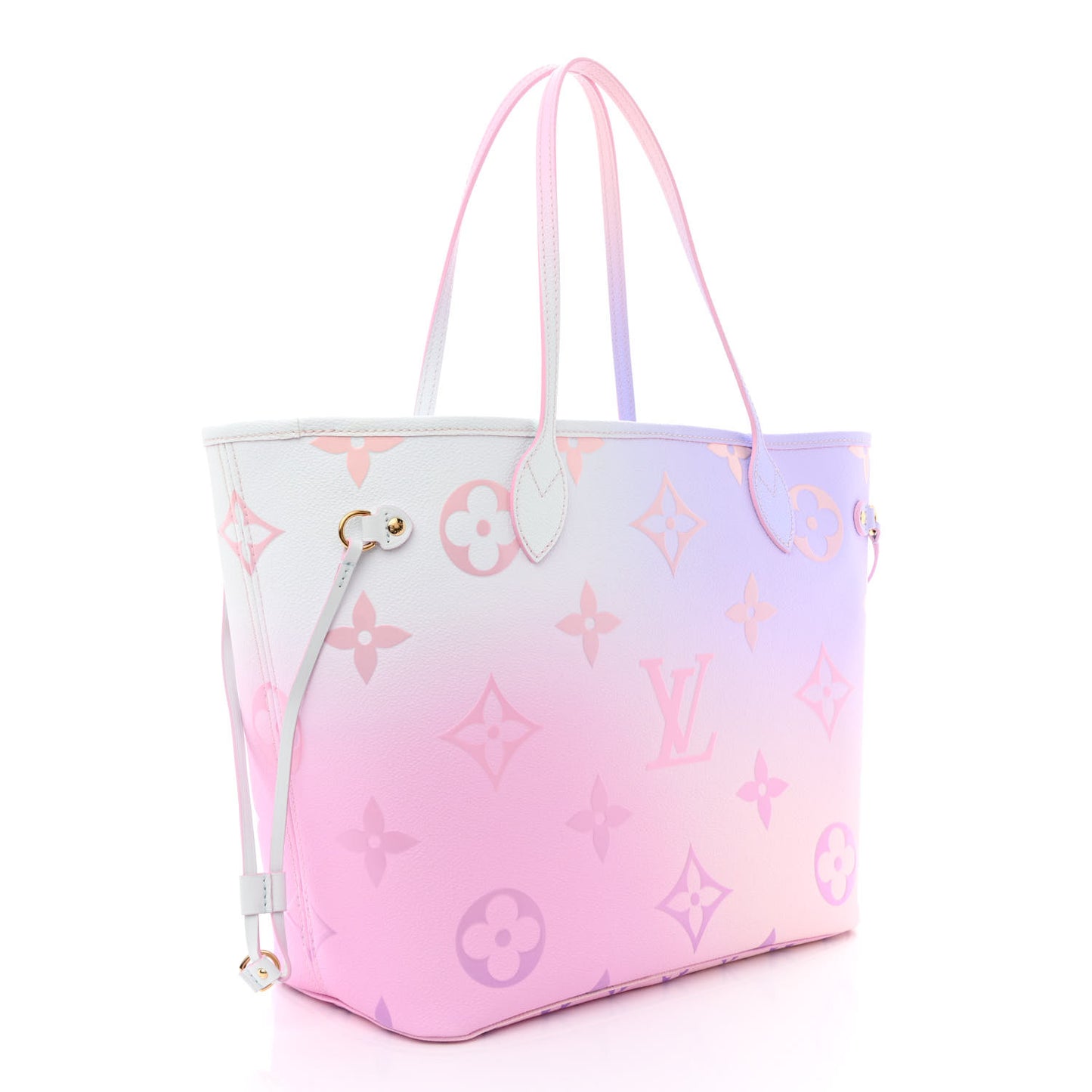 Monogram Giant Spring In The City Neverfull MM Sunrise Pastel