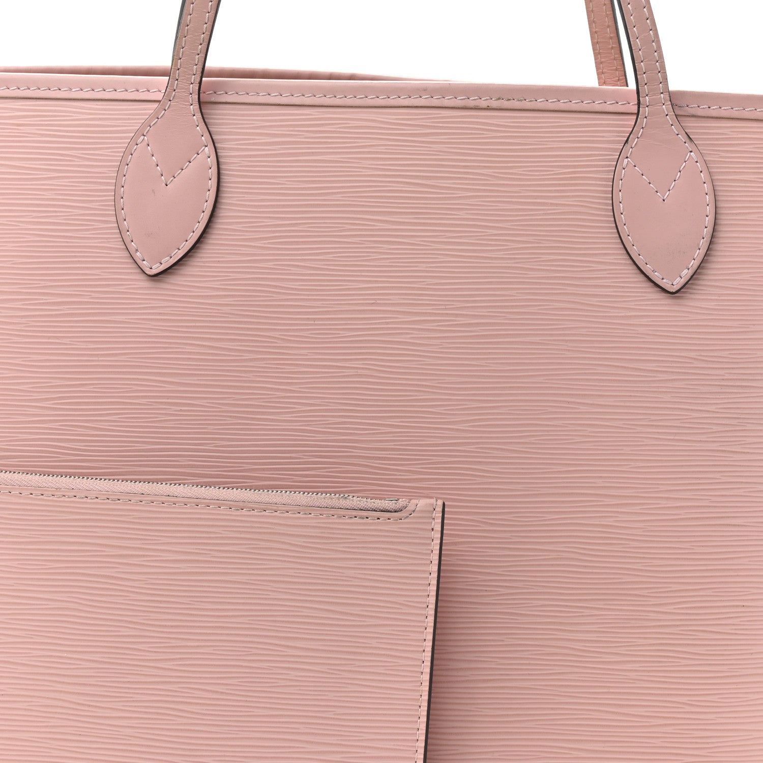 Louis Vuitton Epi Neverfull MM Rose Ballerine 8 of 17