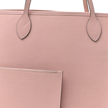 Louis Vuitton Epi Neverfull MM Rose Ballerine 8 of 17