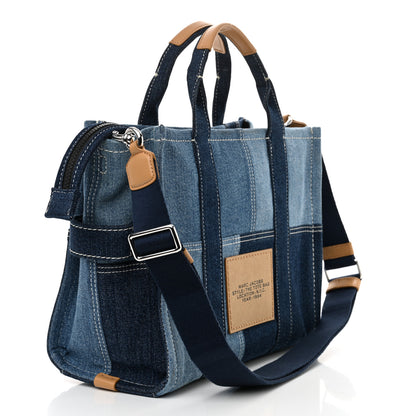 Marc Jacobs Denim Canvas Medium The Tote Bag Blue 3 of 10