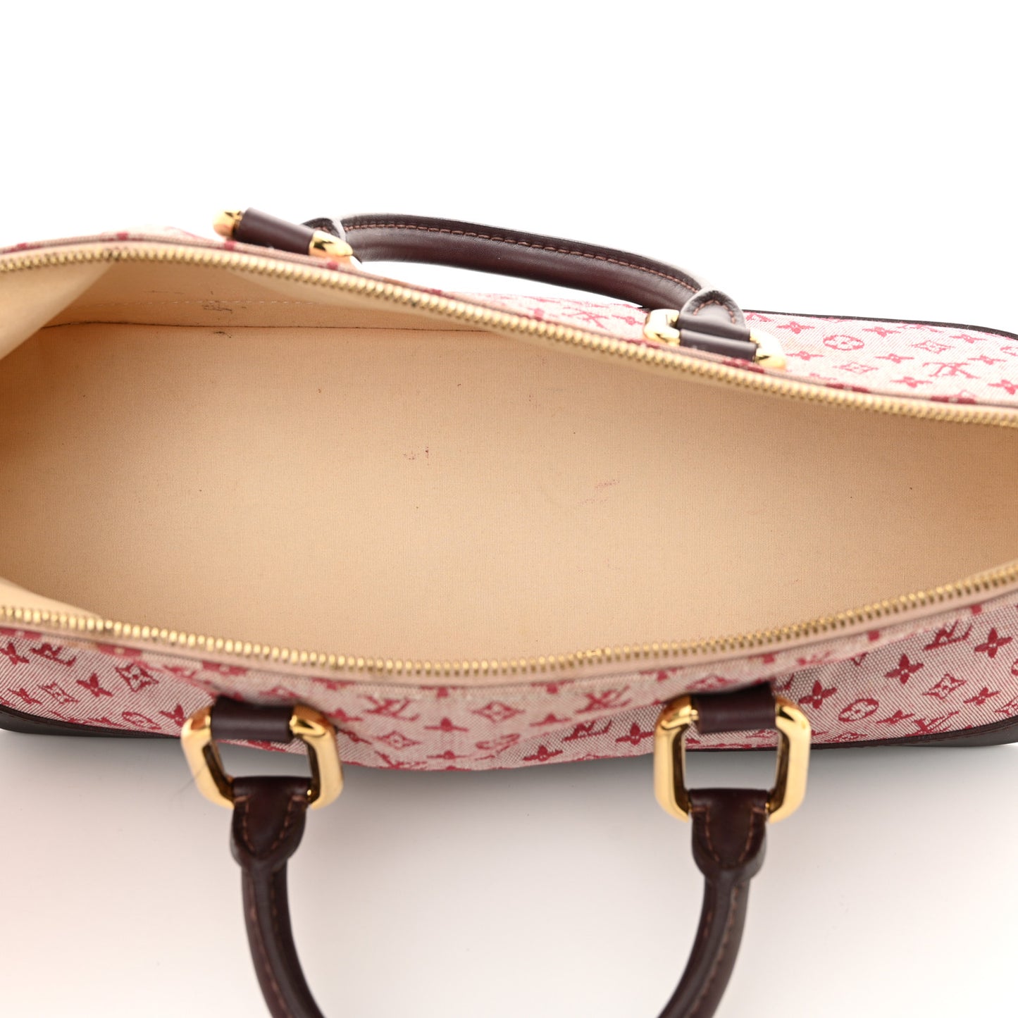 Mini Monogram Alma Long Cherry