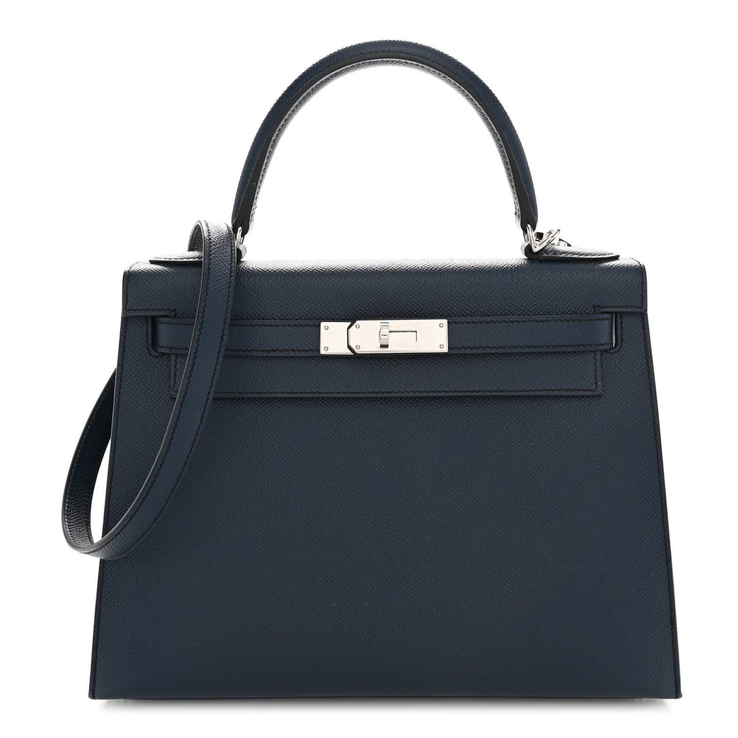 Epsom Kelly Sellier 28 Bleu Indigo