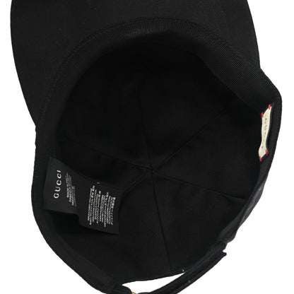 Gucci Cotton Loved Gucci Baseball Hat M Black 7 of 12
