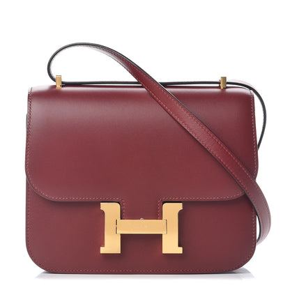 Hermes Veau Monsieur Constance 18 Rouge H 1 of 21