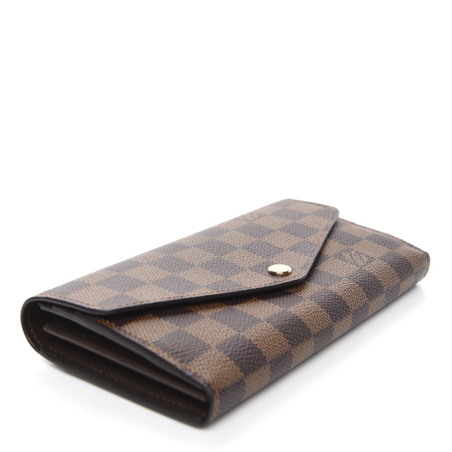 Louis Vuitton Damier Ebene Sarah Wallet NM 4 of 6