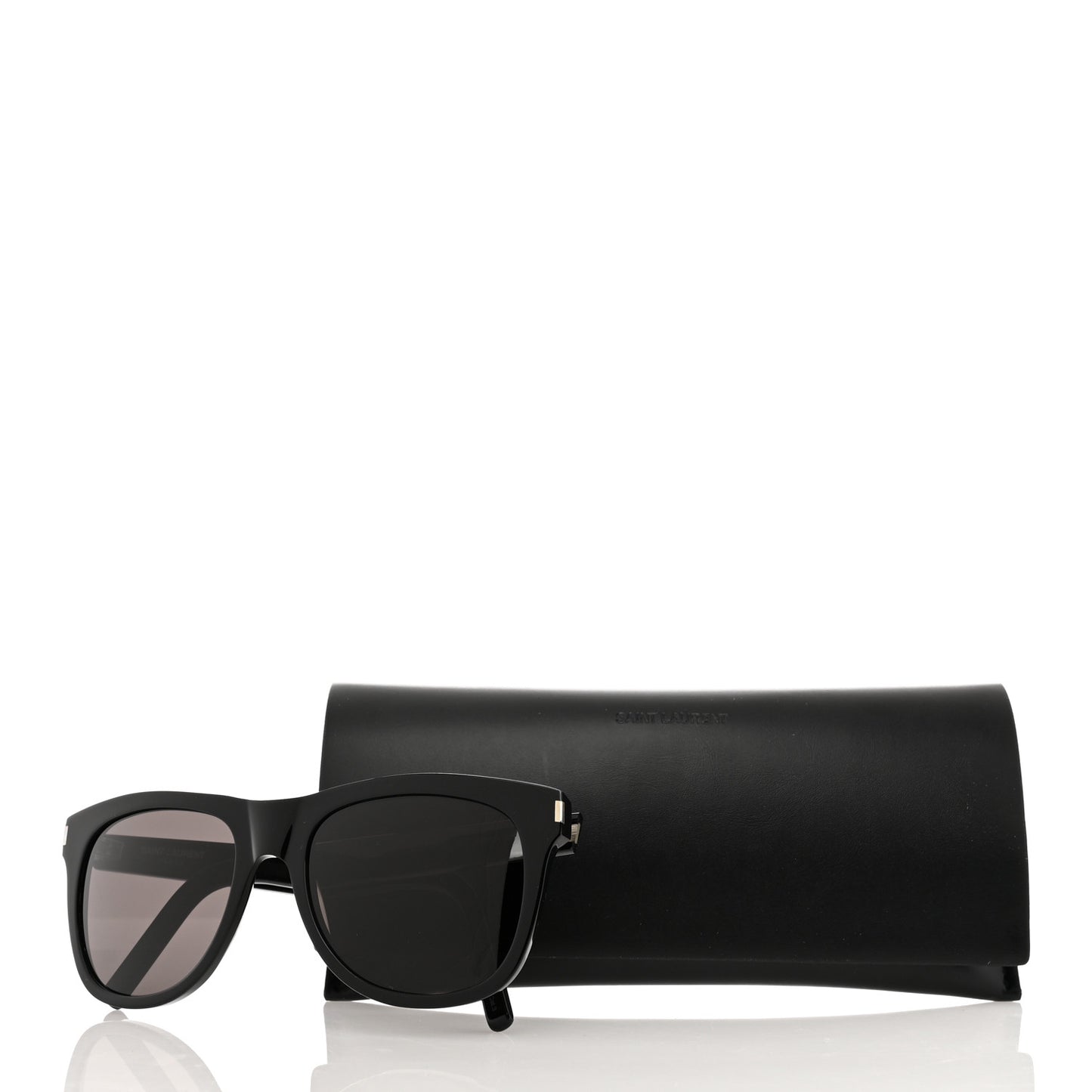 Acetate Square Sunglasses SL 51 Black