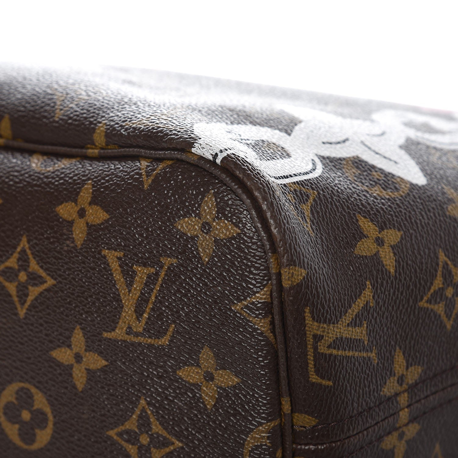 Louis Vuitton Monogram Bay Neverfull MM Rose Ballerine Poppy 12 of 16