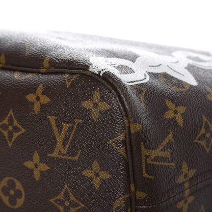 Louis Vuitton Monogram Bay Neverfull MM Rose Ballerine Poppy 12 of 16