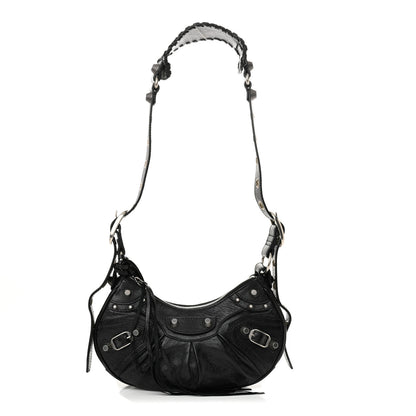 Balenciaga Agneau Arena Le Cagole Shoulder Bag XS Black 1 of 11