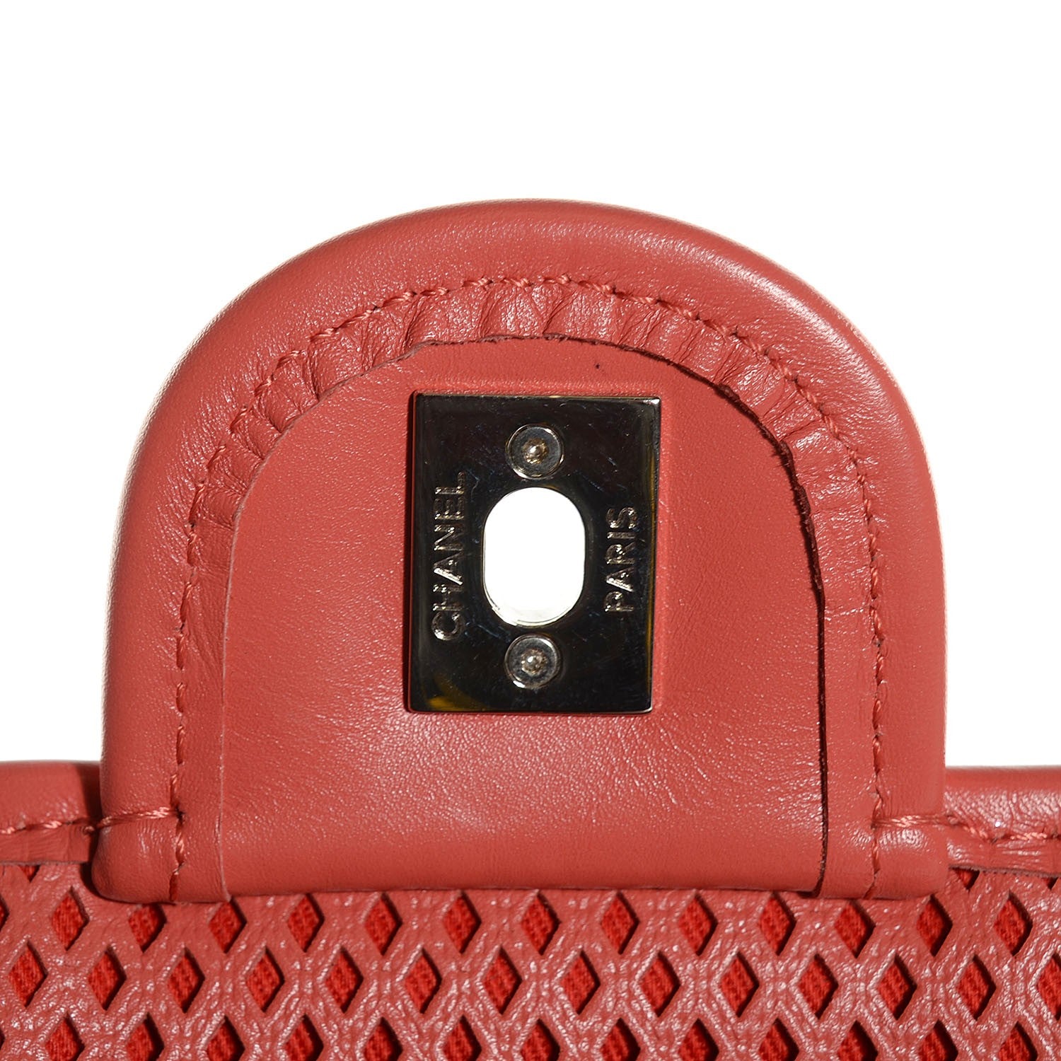Chanel Perforated Calfskin Up In The Air Flap Red 6 of 8