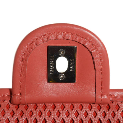Chanel Perforated Calfskin Up In The Air Flap Red 6 of 8