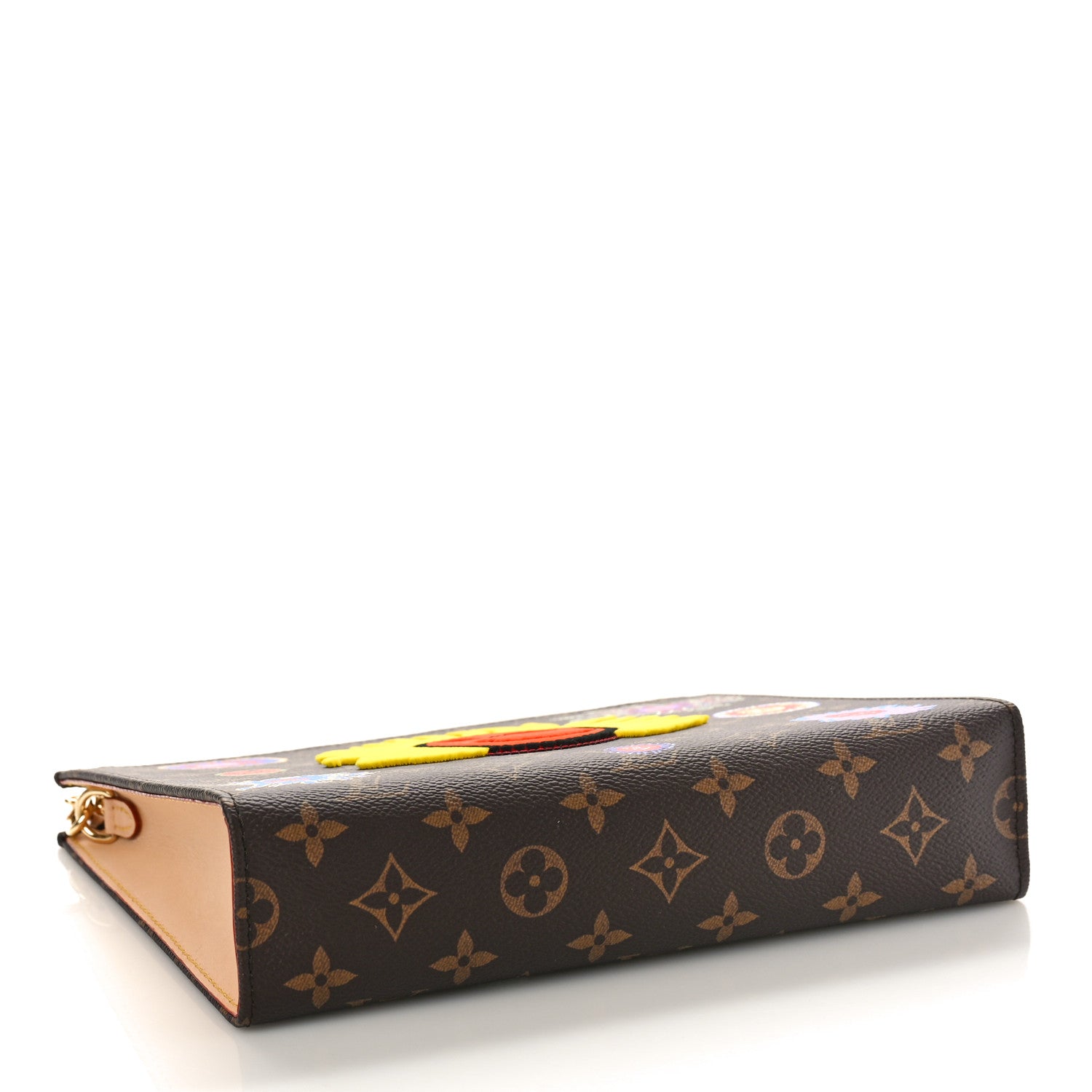 Louis Vuitton LV X YK Monogram Embroidered My Eternal Soul Toiletry Pouch On Chain Multicolor 5 of 10