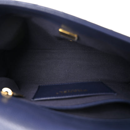 Chanel Caviar Quilted Small CC You Flap Navy 4 of 9