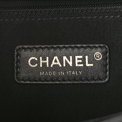 Chanel Lambskin Quilted Large Boy Flap Black 6 of 14