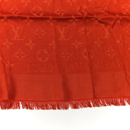 Louis Vuitton Silk Wool Monogram Shawl Orient 2 of 3