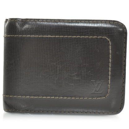 Louis Vuitton Utah Leather 6 Cards and Bill Holder Wallet 1 of 8